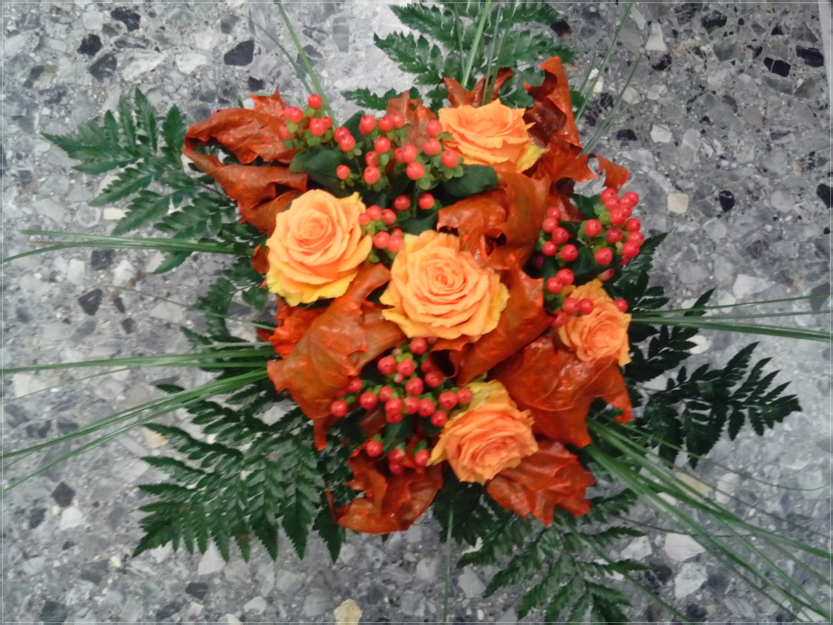 bouquet orange