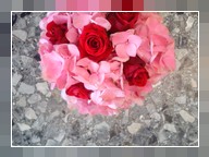 bouquet ortensia